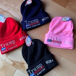Trump 2024 save America winter hat